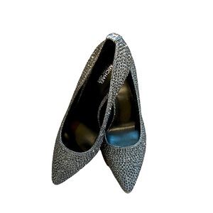 Michael Kors Black Sequin Pumps Size 8
